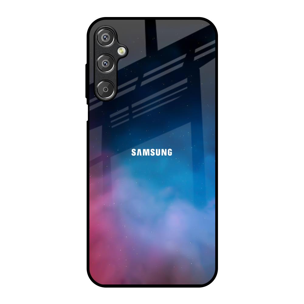 Cloudy Galaxy Samsung Galaxy F15 5G Glass Back Cover Online