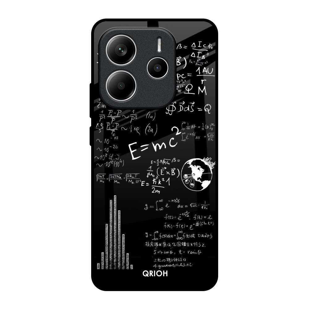 Funny Math Redmi Note 14 5G Glass Back Cover Online