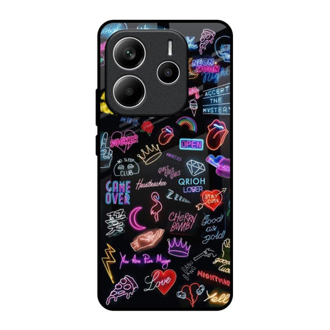 Accept The Mystery Redmi Note 14 5G Glass Back Cover Online