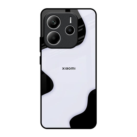 Wheat Cream Wavy Redmi Note 14 5G Glass Back Cover Online