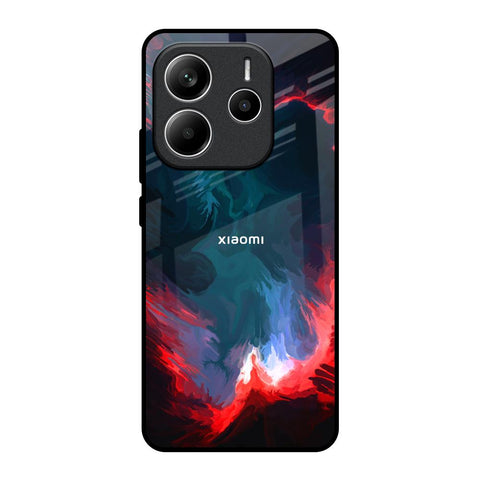 Brush Art Redmi Note 14 5G Glass Back Cover Online
