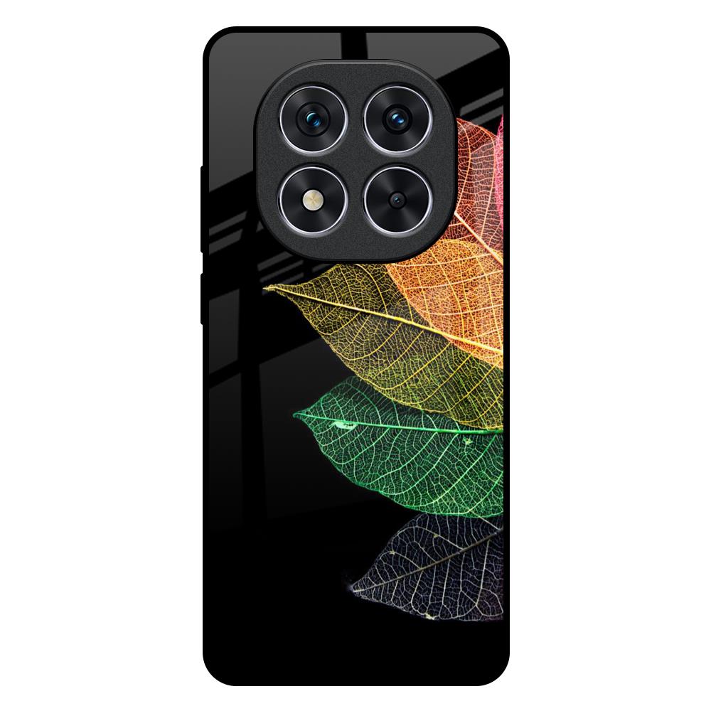 Colorful Leaves Redmi Note 14 Pro 5G Glass Back Cover Online