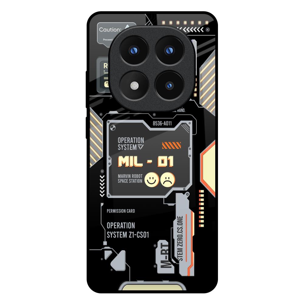 Exposed Parts Redmi Note 14 Pro Plus 5G Glass Back Cover Online