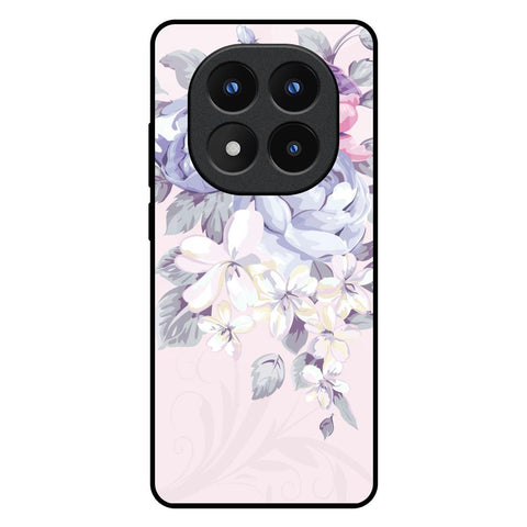 Elegant Floral Redmi Note 14 Pro Plus 5G Glass Back Cover Online