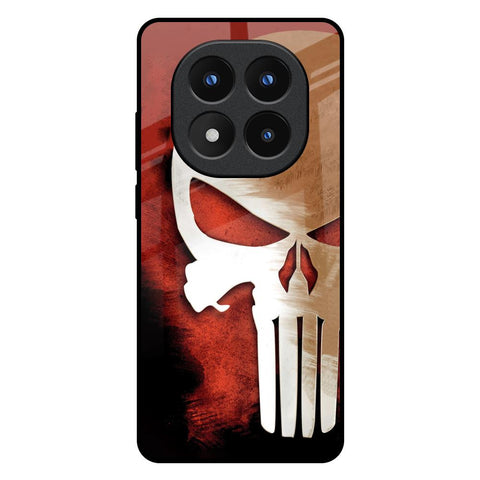 Red Skull Redmi Note 14 Pro Plus 5G Glass Back Cover Online