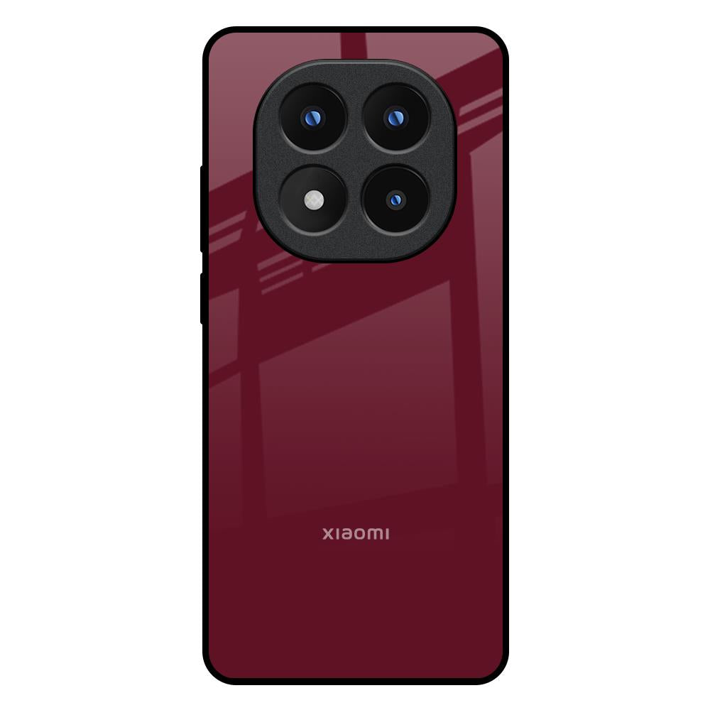 Classic Burgundy Redmi Note 14 Pro Plus 5G Glass Back Cover Online