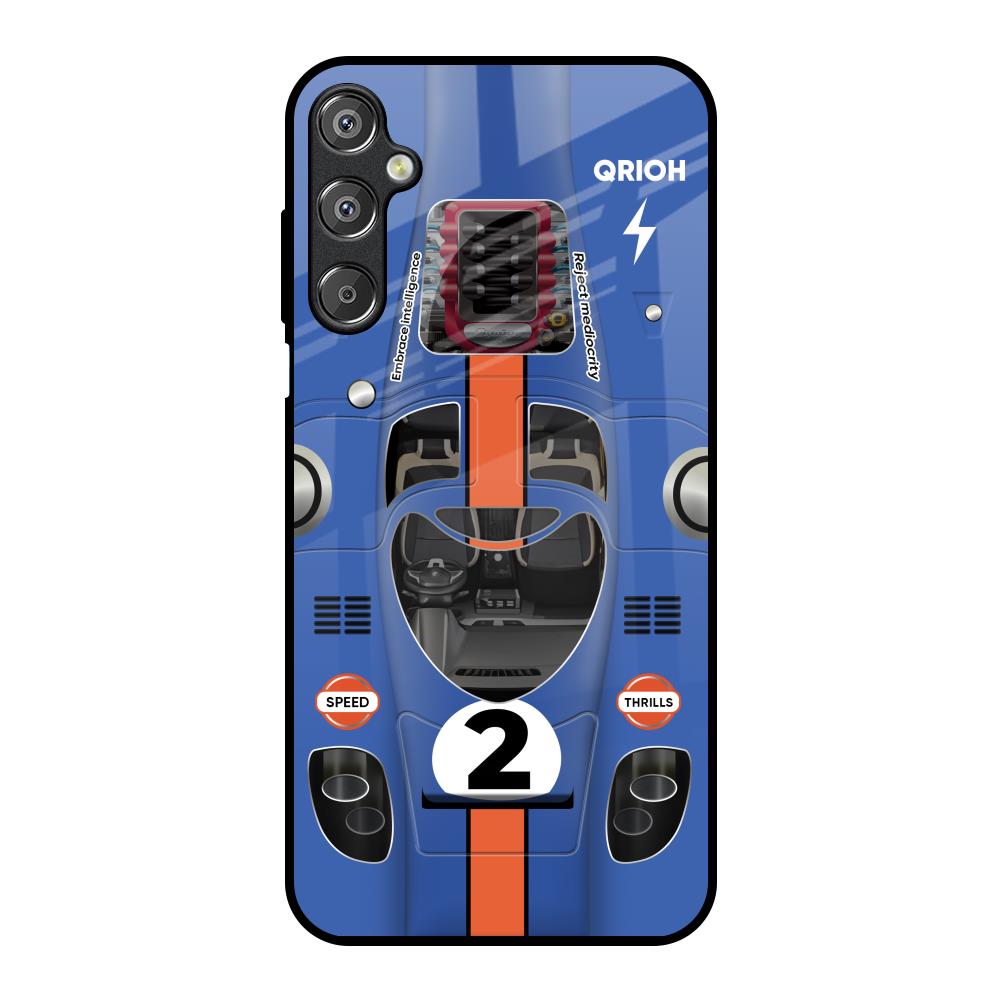 Car Adiction Samsung Galaxy M15 5G Glass Back Cover Online
