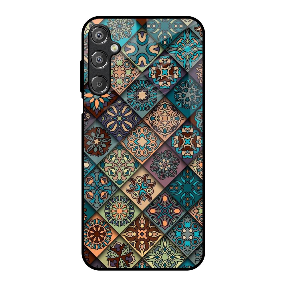 Retro Art Samsung Galaxy M15 5G Glass Back Cover Online