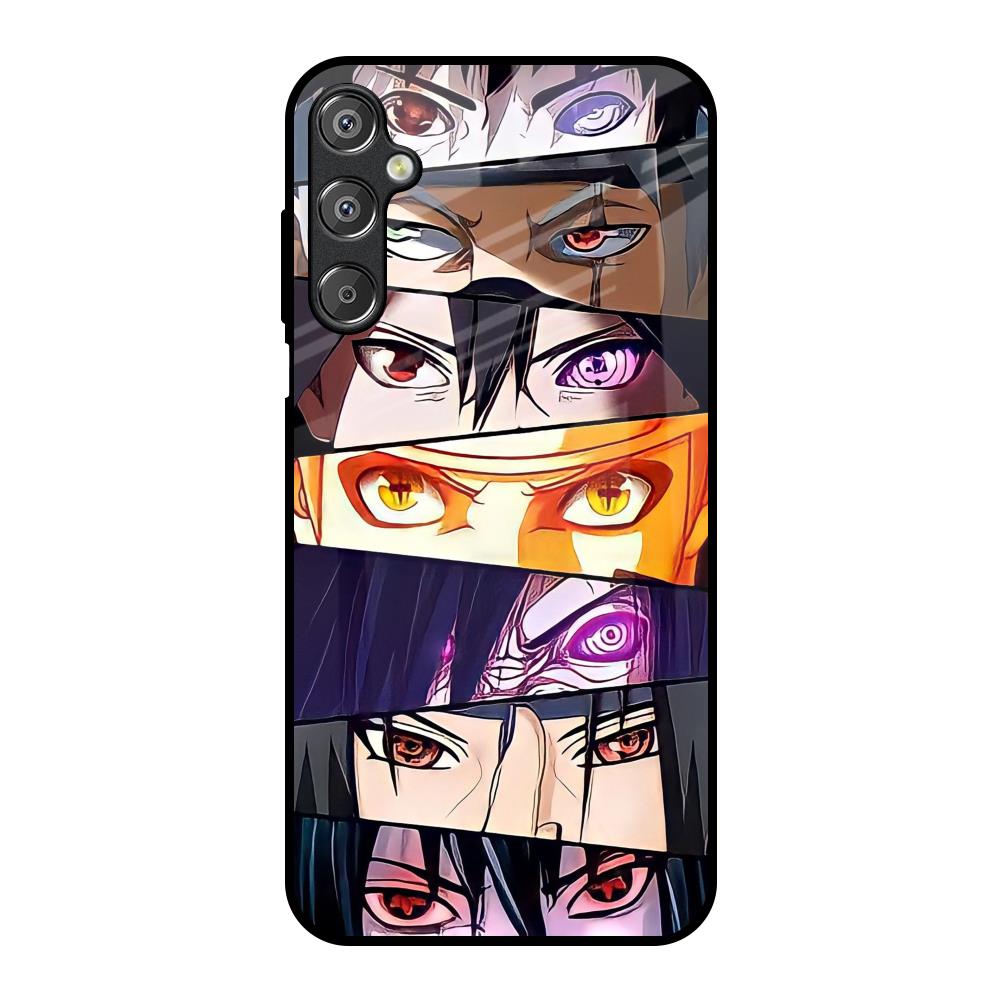 Anime Eyes Samsung Galaxy M15 5G Glass Back Cover Online