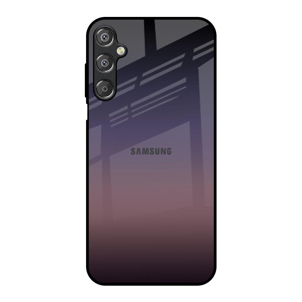 Grey Ombre Samsung Galaxy M15 5G Glass Back Cover Online