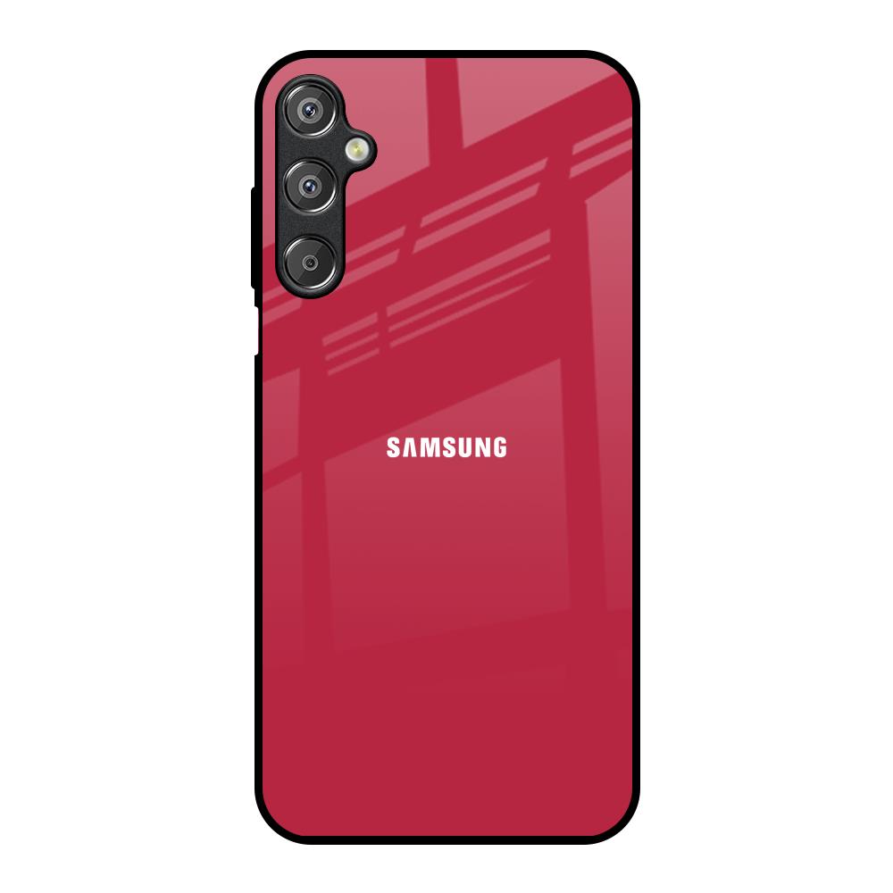 Solo Maroon Samsung Galaxy M15 5G Glass Back Cover Online