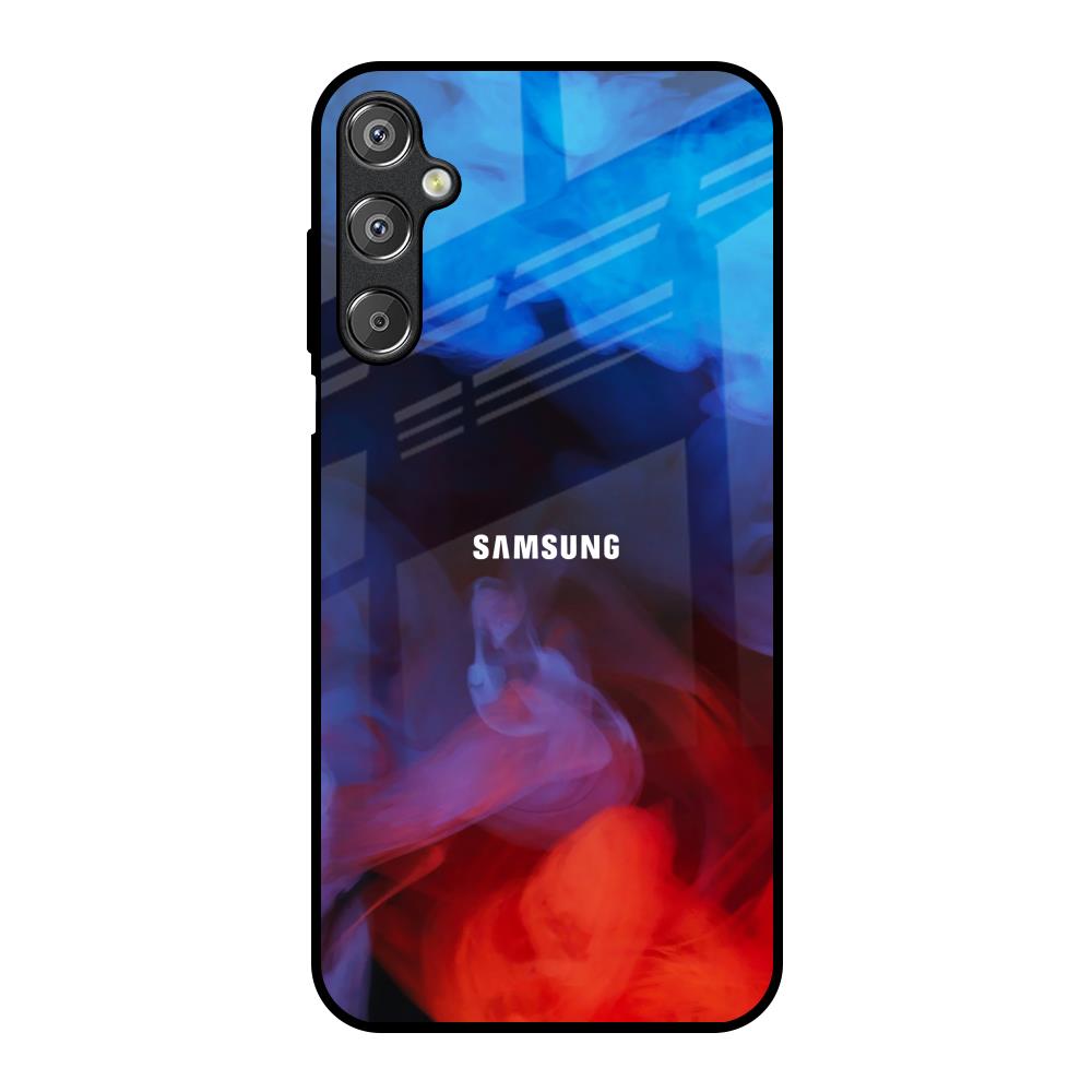 Dim Smoke Samsung Galaxy M15 5G Glass Back Cover Online