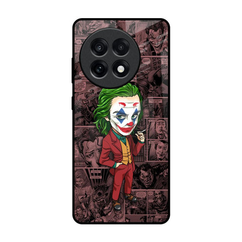 Joker Cartoon Glass Case for OnePlus 13R 5G
