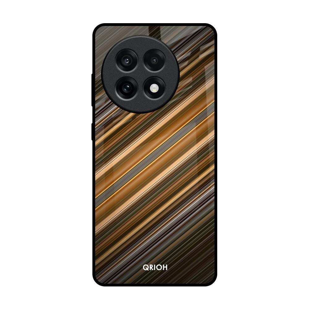Diagonal Slash Pattern OnePlus 13R 5G Glass Back Cover Online
