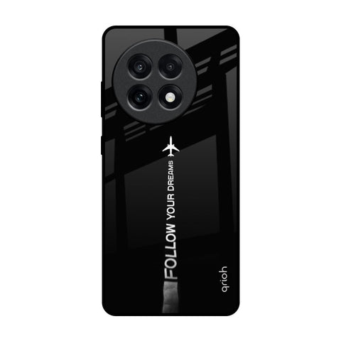 Follow Your Dreams OnePlus 13R 5G Glass Back Cover Online
