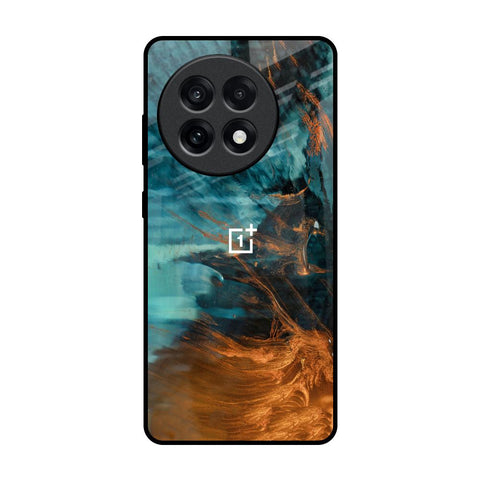 Golden Splash OnePlus 13R 5G Glass Back Cover Online