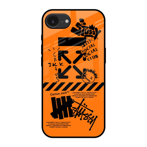 Anti Social Club Apple iPhone 16e Glass Back Cover Online