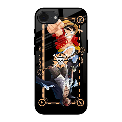 Shanks & Luffy Apple iPhone 16e Glass Back Cover Online