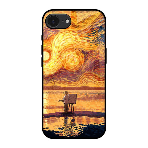 Sunset Vincent Apple iPhone 16e Glass Back Cover Online