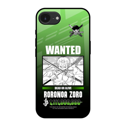 Zoro Wanted Apple iPhone 16e Glass Back Cover Online