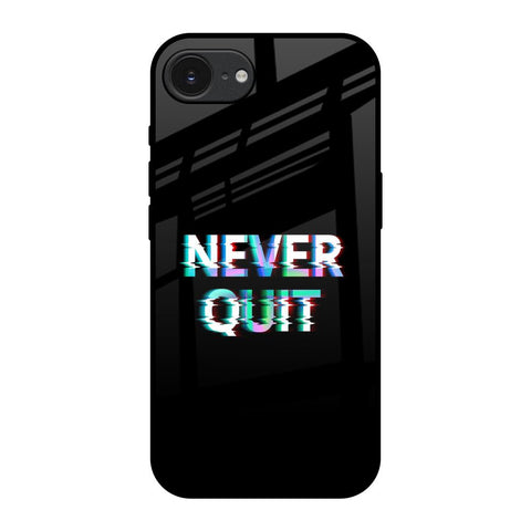 Never Quit Apple iPhone 16e Glass Back Cover Online