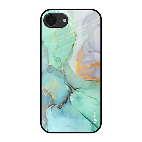 Green Marble Apple iPhone 16e Glass Back Cover Online