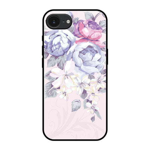 Elegant Floral Apple iPhone 16e Glass Back Cover Online