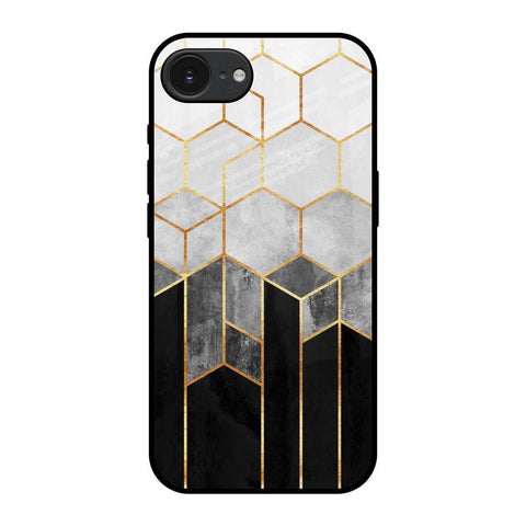 Tricolor Pattern Apple iPhone 16e Glass Back Cover Online