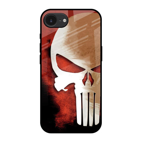 Red Skull Apple iPhone 16e Glass Back Cover Online