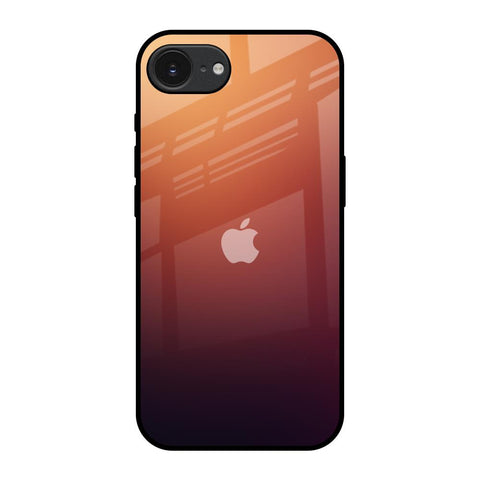 Sunset Background Apple iPhone 16e Glass Back Cover Online
