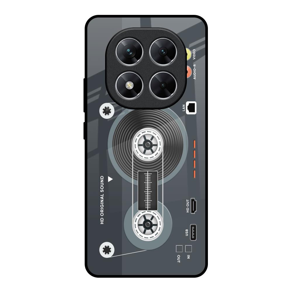 Retro Recorder Poco X7 5G Glass Back Cover Online