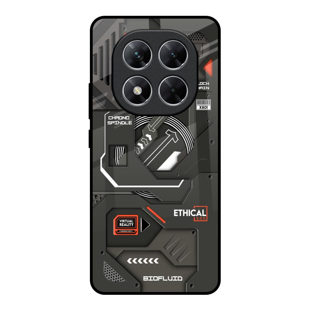 Tech Aesthetics Poco X7 5G Glass Back Cover Online