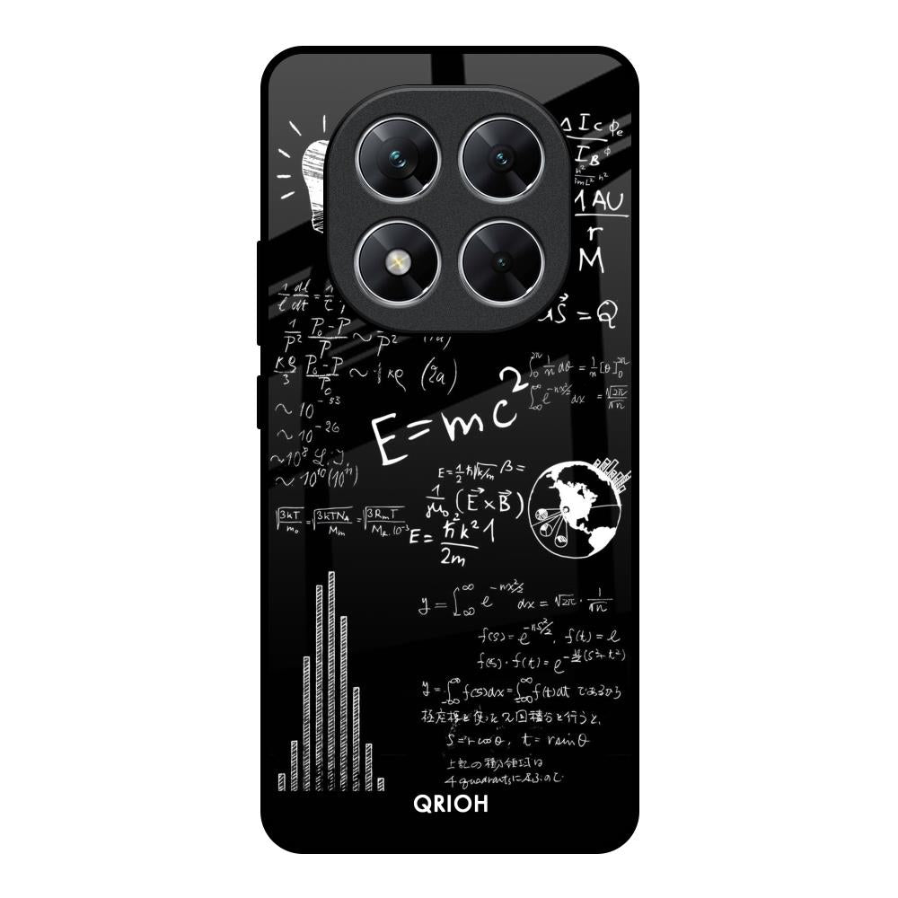 Funny Math Poco X7 5G Glass Back Cover Online