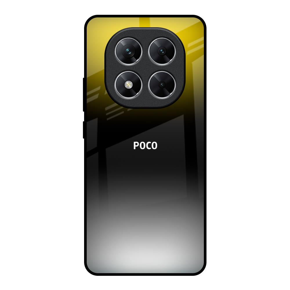 Yellow Shadow Poco X7 5G Glass Back Cover Online