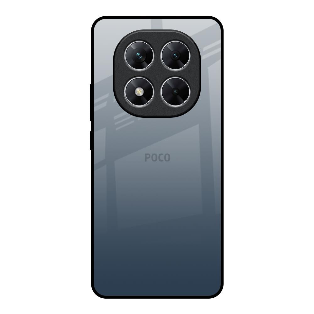 Smokey Grey Color Poco X7 5G Glass Back Cover Online