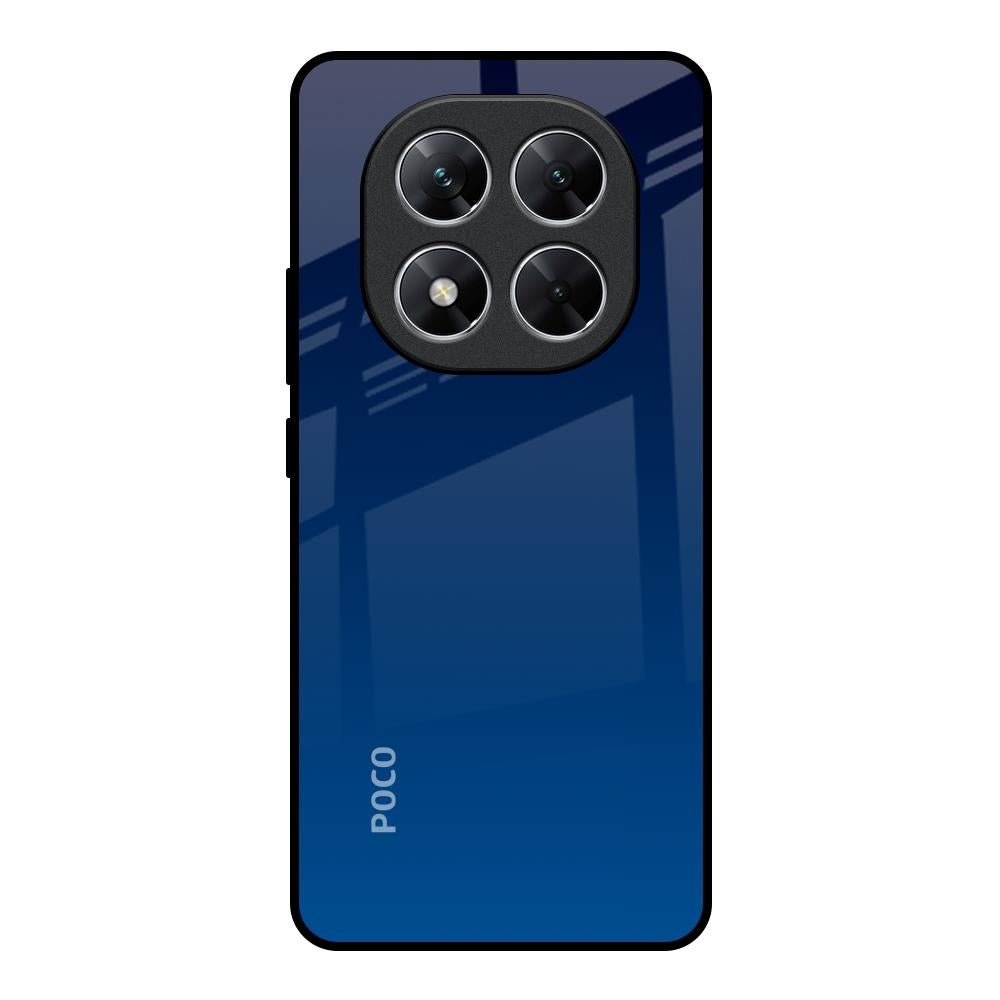 Very Blue Poco X7 5G Glass Back Cover Online