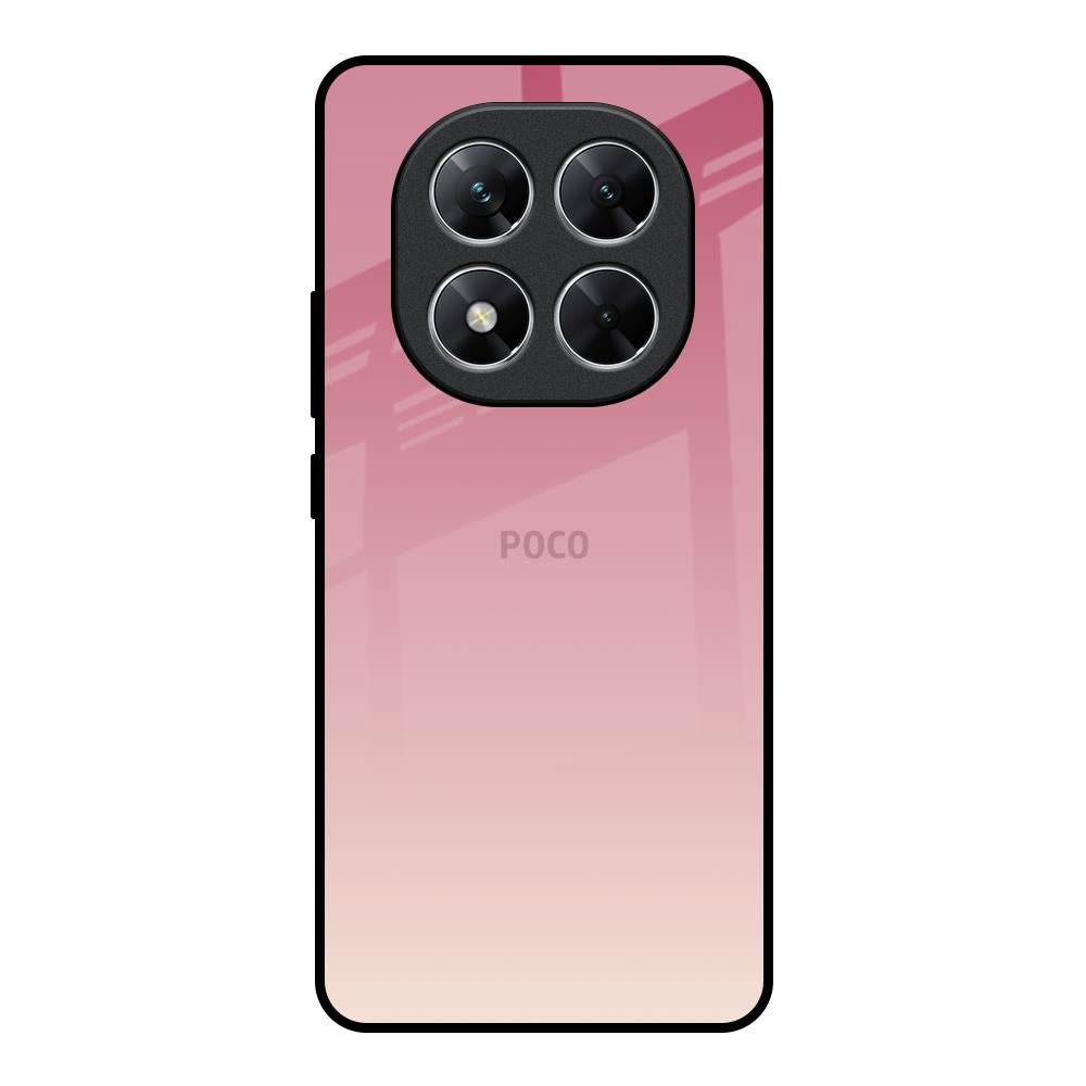 Blooming Pink Poco X7 5G Glass Back Cover Online