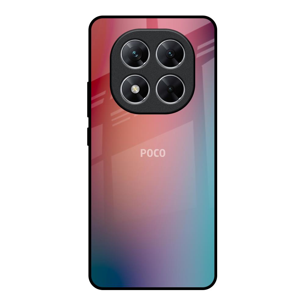 Dusty Multi Gradient Poco X7 5G Glass Back Cover Online