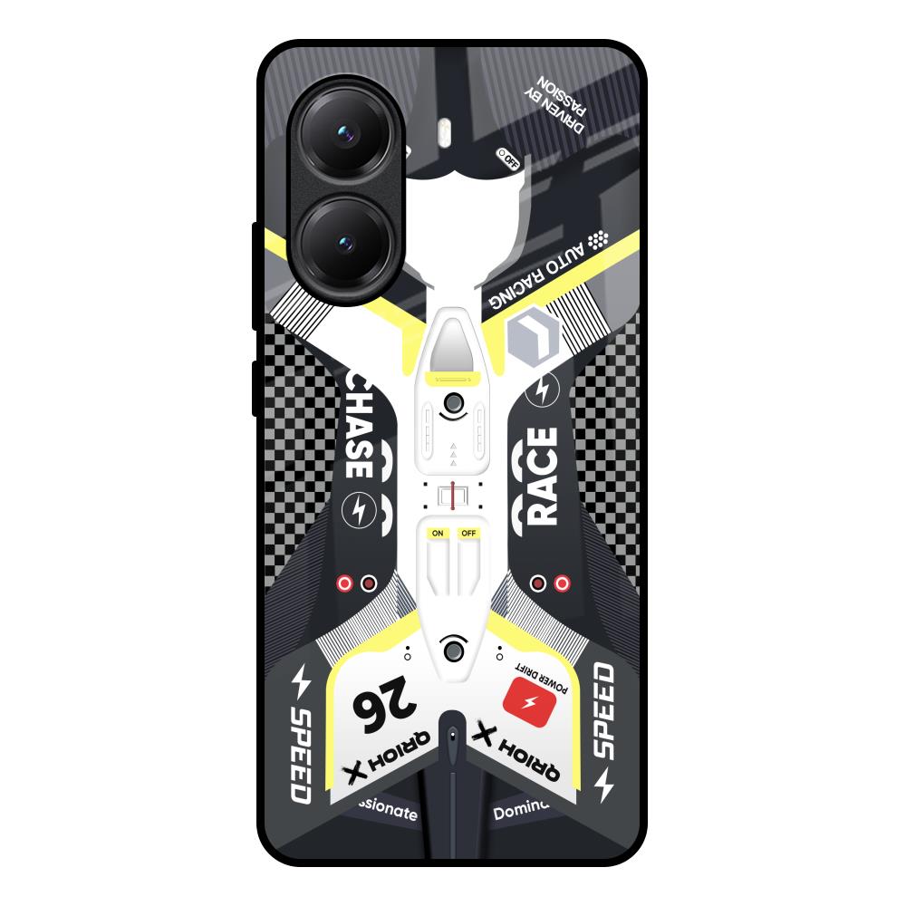 Car Enthusiast Poco X7 Pro 5G Glass Back Cover Online