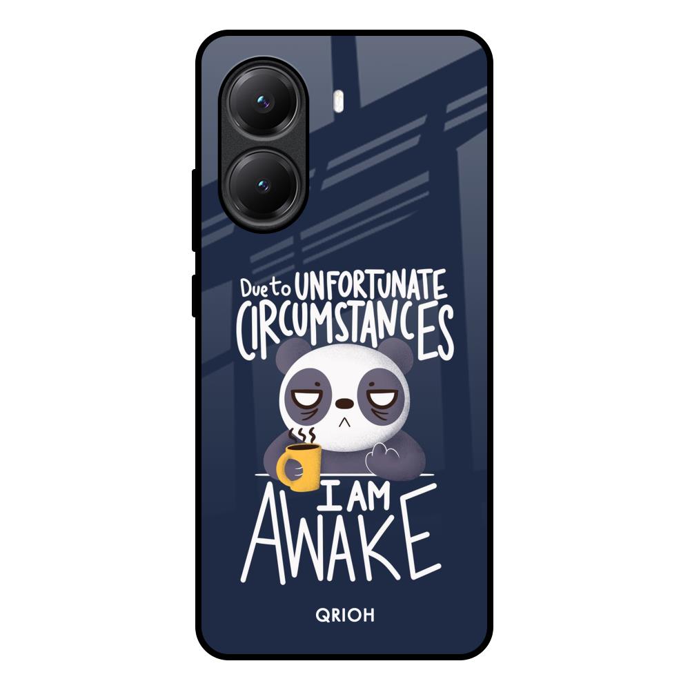 Struggling Panda Poco X7 Pro 5G Glass Back Cover Online