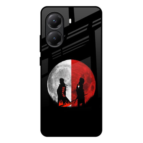 Anime Red Moon Poco X7 Pro 5G Glass Back Cover Online
