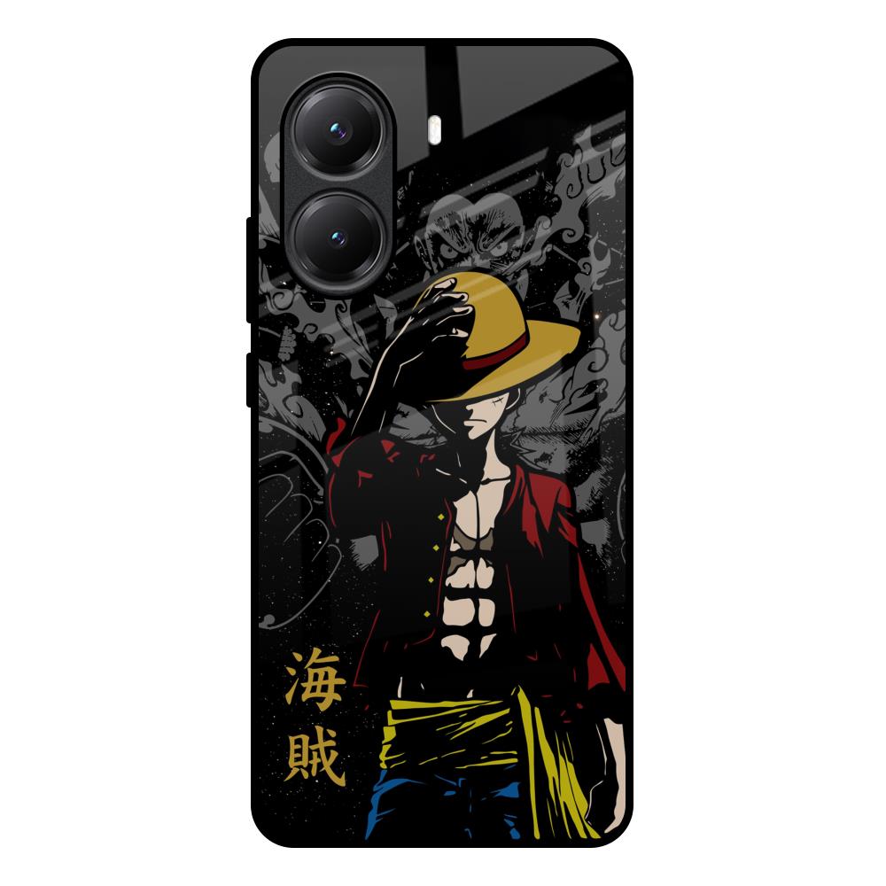 Dark Luffy Poco X7 Pro 5G Glass Back Cover Online