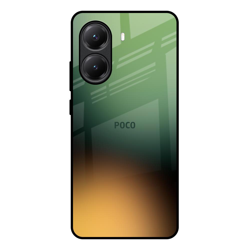 Blurry Forest Poco X7 Pro 5G Glass Back Cover Online