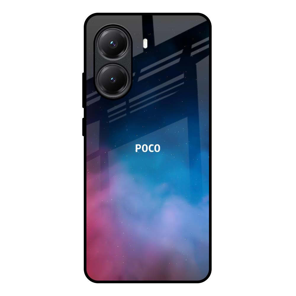 Cloudy Galaxy Poco X7 Pro 5G Glass Back Cover Online