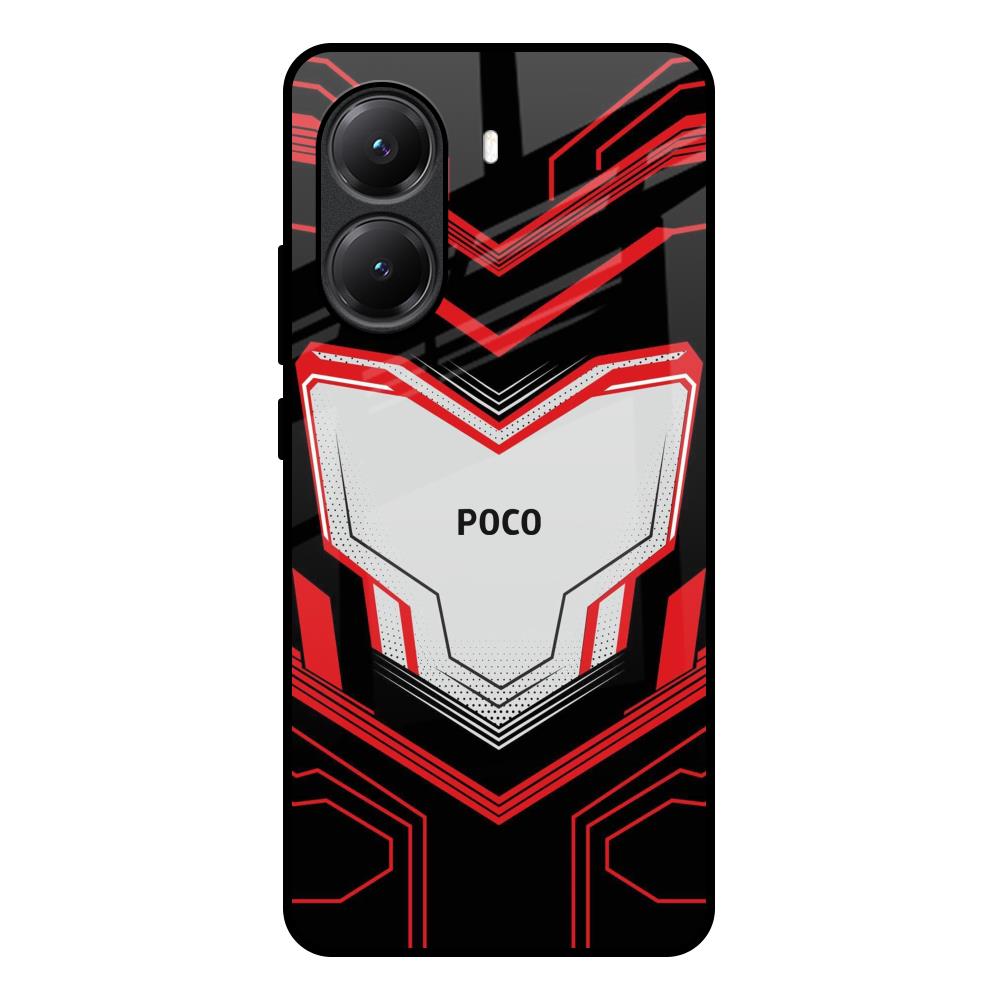 Quantum Suit Poco X7 Pro 5G Glass Back Cover Online