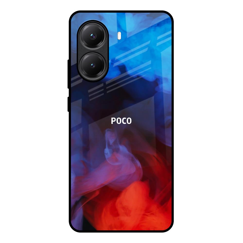 Dim Smoke Poco X7 Pro 5G Glass Back Cover Online