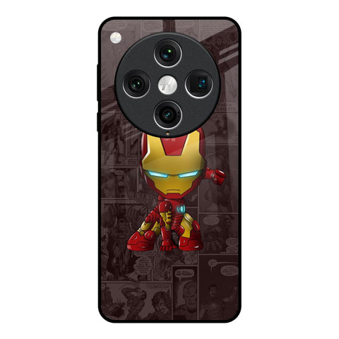 Angry Baby Super Hero Oppo Find x8 Pro Glass Back Cover Online
