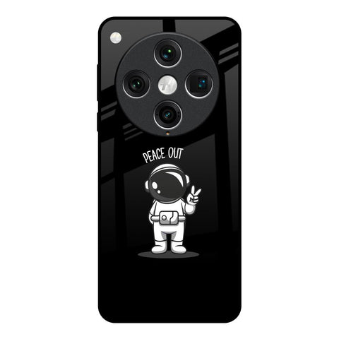 Peace Out Astro Oppo Find x8 Pro Glass Back Cover Online