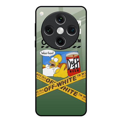 Duff Beer Oppo Find x8 Pro Glass Back Cover Online