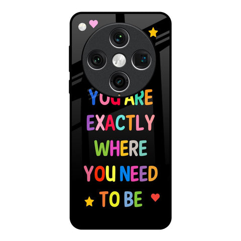 Magical Words Oppo Find x8 Pro Glass Back Cover Online